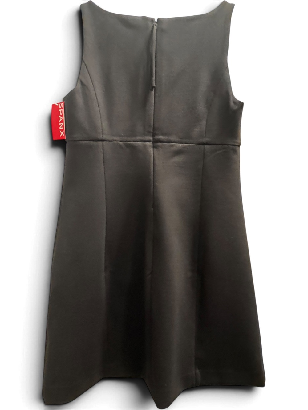 SPANX Square Neck Mini Dress Black NWT - Picture 3 of 8